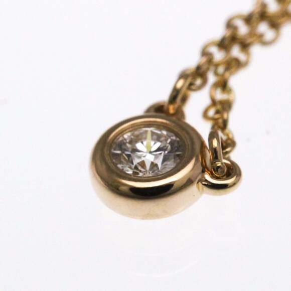 TIFFANY 18k Gold Diamond Necklace